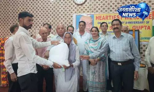 तवी वेलफेयर सोसाइटी ने RC Gupta को श्रद्धांजलि दी तवी वेलफेयर सोसाइटी ने RC Gupta को श्रद्धांजलि दी