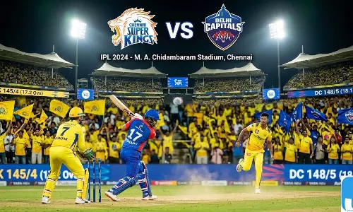 IPL 2026 : दिल्ली कैपिटल्स की पारी लड़खड़ाई, बारिश के बीच 4 विकेट गिरे IPL 2026 : दिल्ली कैपिटल्स की पारी लड़खड़ाई, बारिश के बीच 4 विकेट गिरे