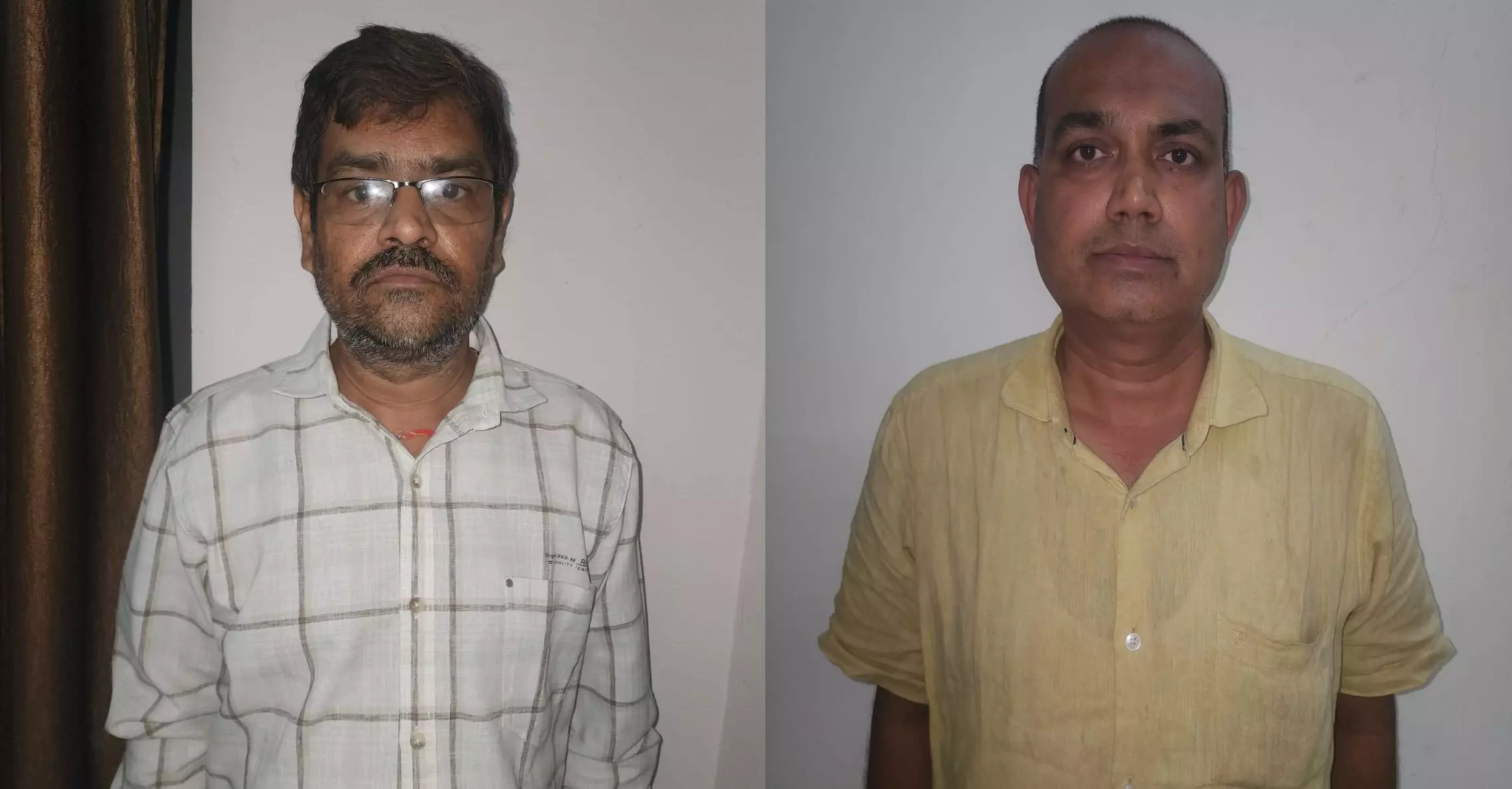 शिक्षक और कलर्क गिरफ्तार, फर्जी नियुक्ति पत्र थमाकर वसूले थे डेढ़ करोड़ रुपए शिक्षक और कलर्क गिरफ्तार, फर्जी नियुक्ति पत्र थमाकर वसूले थे डेढ़ करोड़ रुपए