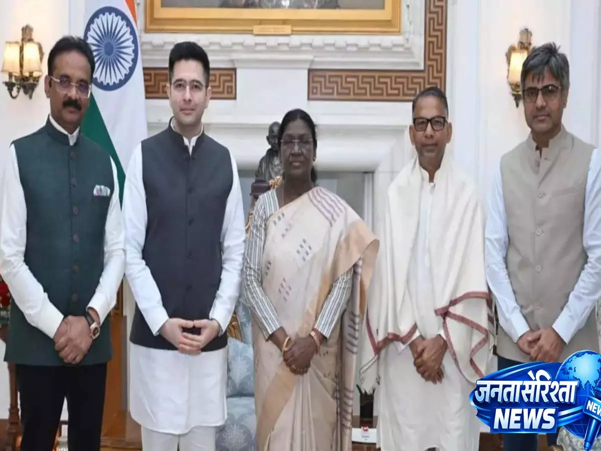 I am the next target: राघव चड्डा ने राष्ट्रपति मुर्मू को पंजाब में बदले की राजनीति की जानकारी दी I am the next target: राघव चड्डा ने राष्ट्रपति मुर्मू को पंजाब में बदले की राजनीति की जानकारी दी