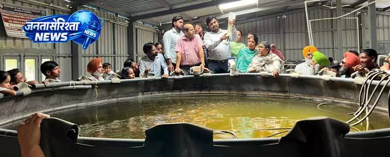 बायोफ्लोक के शौकीनों ने Ludhiana में भाग लिया कैपेसिटी-बिल्डिंग प्रोग्राम में बायोफ्लोक के शौकीनों ने Ludhiana में भाग लिया कैपेसिटी-बिल्डिंग प्रोग्राम में