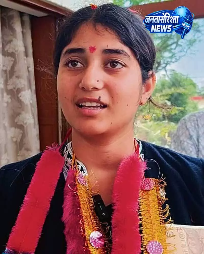 Dharamshala की छात्रा शाम्या को आर्ट्स में तीसरा रैंक मिला Dharamshala की छात्रा शाम्या को आर्ट्स में तीसरा रैंक मिला