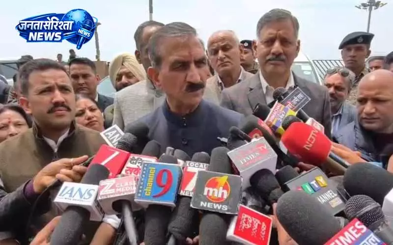 CM Sukhu ने बीजेपी पर चुनाव प्रभावित करने का आरोप लगाया CM Sukhu ने बीजेपी पर चुनाव प्रभावित करने का आरोप लगाया