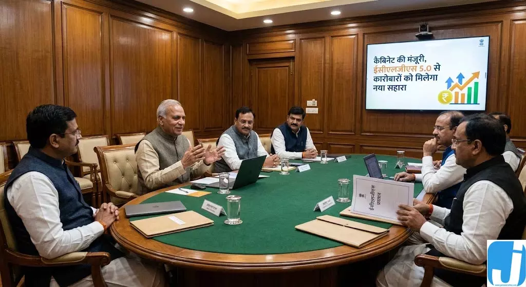 कैबिनेट की मंजूरी, ECLGS 5.0 से कारोबारों को मिलेगा नया सहारा कैबिनेट की मंजूरी, ECLGS 5.0 से कारोबारों को मिलेगा नया सहारा
