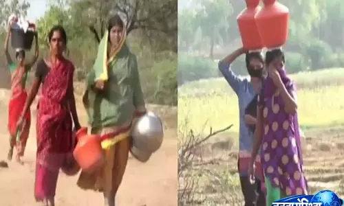 Telangana: नारायणखेड़ में कुएं में कपड़े धोते समय मां-बेटियां डूबीं Telangana: नारायणखेड़ में कुएं में कपड़े धोते समय मां-बेटियां डूबीं