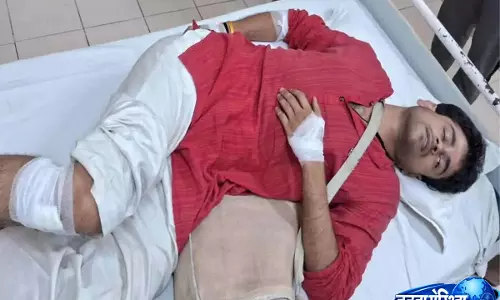 Hyderabad: HCU हिंसा... ABVP ने SFI फायरिंग पर लगाया आरोप Hyderabad: HCU हिंसा... ABVP ने SFI फायरिंग पर लगाया आरोप