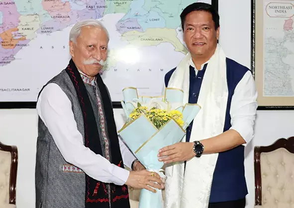 Arunachal: गवर्नर ने प्रोजेक्ट्स की प्लानिंग और एग्जीक्यूशन में हाई स्टैंडर्ड्स अपनाने को कहा Arunachal: गवर्नर ने प्रोजेक्ट्स की प्लानिंग और एग्जीक्यूशन में हाई स्टैंडर्ड्स अपनाने को कहा