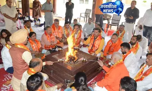 Karnal खट्टर का जन्मदिन BJP की हवन और शिविर के साथ आयोजित Karnal खट्टर का जन्मदिन BJP की हवन और शिविर के साथ आयोजित