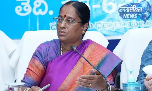 तेलंगाना में सियासी बयानबाज़ी तेज, मंत्री कोंडा सुरेखा के आरोपों पर BJP का पलटवार तेलंगाना में सियासी बयानबाज़ी तेज, मंत्री कोंडा सुरेखा के आरोपों पर BJP का पलटवार