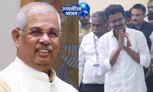 Chennai: गवर्नर अर्लेकर से आज मिलेंगे विजय, सरकार गठन का दावा पेश करेंगे