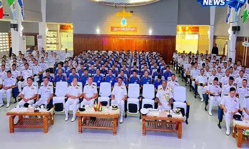 CNS Admiral Tripathi ने महासागर विजन के तहत भारत-म्यांमार नौसेना के बीच मजबूत सहयोग का किया आह्वान
