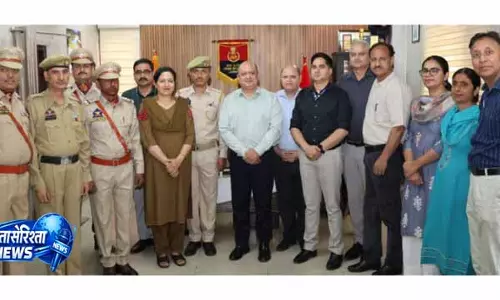 क्राइम ब्रांच हेडक्वार्टर Jammu में पिपिंग सेरेमनी संपन्न क्राइम ब्रांच हेडक्वार्टर Jammu में पिपिंग सेरेमनी संपन्न