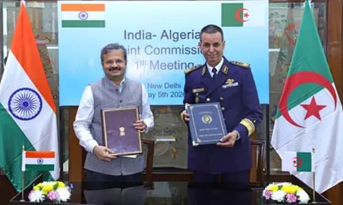 भारत-अल्जीरिया संयुक्त आयोग की पहली बैठक, रक्षा सहयोग के विस्तार पर सहमति भारत-अल्जीरिया संयुक्त आयोग की पहली बैठक, रक्षा सहयोग के विस्तार पर सहमति