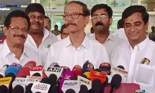कांग्रेस ने तमिलनाडु में गठबंधन की बातचीत के बीच TVK का लेटर मिलने की बात मानी कांग्रेस ने तमिलनाडु में गठबंधन की बातचीत के बीच TVK का लेटर मिलने की बात मानी