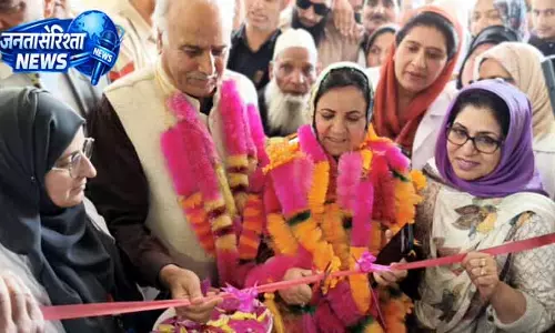 सकीना ने Parigam PHC में नई डिजिटल मेडिकल सुविधाओं का शुभारंभ किया