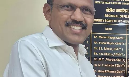 NHAI रायपुर में आर. वेंकटेश्वरलु ने संभाला पदभार