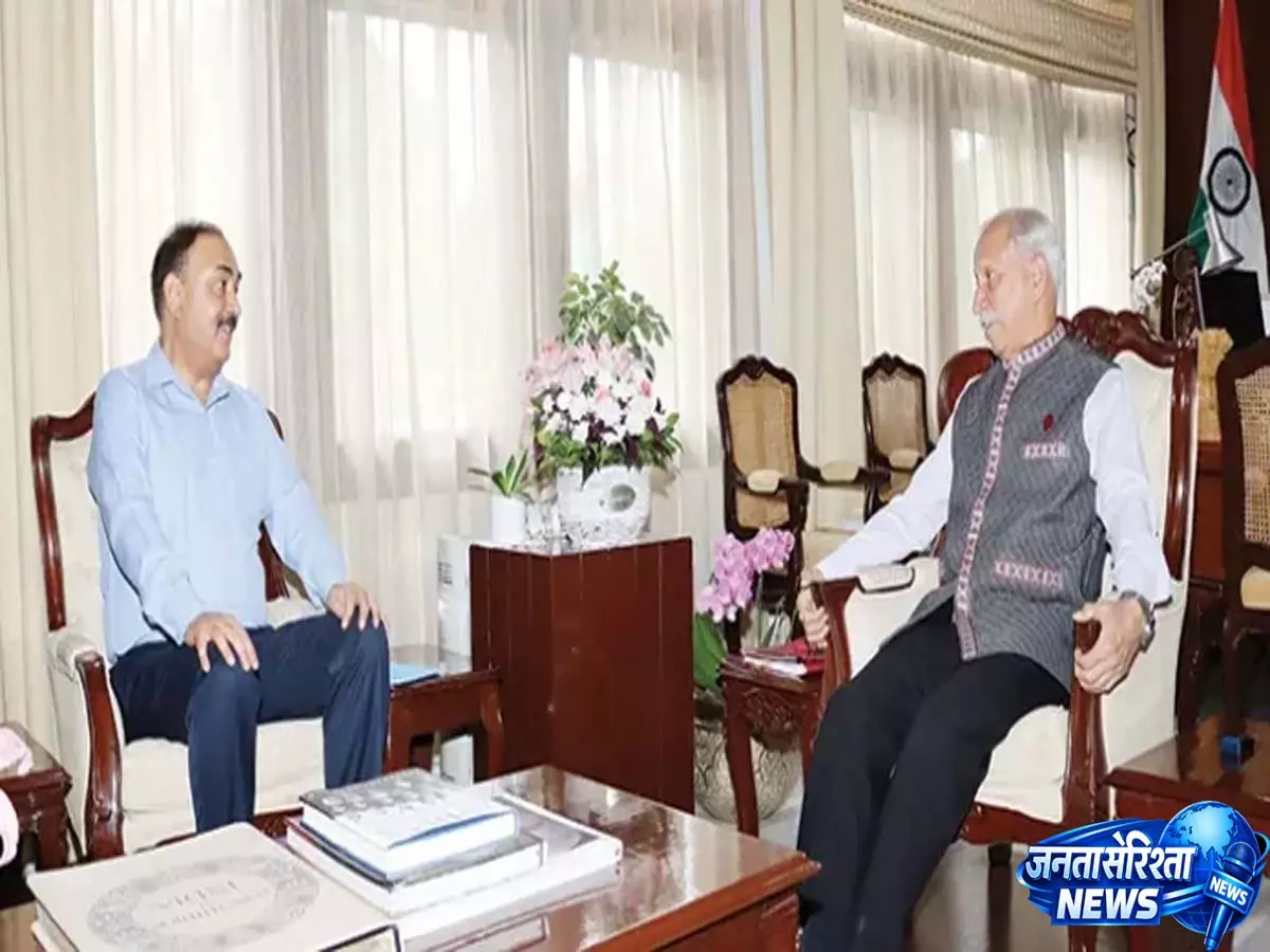Itanagar: राज्यपाल ने डीजीपी के साथ समीक्षा की राज्य की सुरक्षा स्थिति Itanagar: राज्यपाल ने डीजीपी के साथ समीक्षा की राज्य की सुरक्षा स्थिति