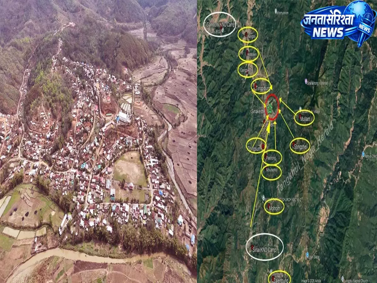 Sinakeithei siege: तांगखुल गांव युद्ध के मैदान में तब्दील Sinakeithei siege: तांगखुल गांव युद्ध के मैदान में तब्दील