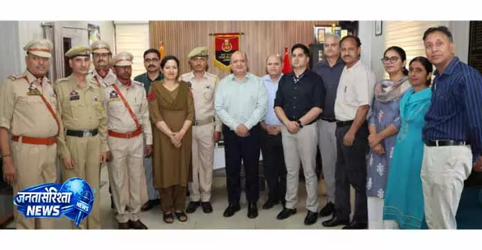 क्राइम ब्रांच हेडक्वार्टर Jammu में पिपिंग सेरेमनी संपन्न क्राइम ब्रांच हेडक्वार्टर Jammu में पिपिंग सेरेमनी संपन्न