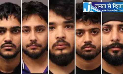 12 करोड़ की गांजा हुई थी चोरी, हथियार के साथ 5 युवक अरेस्ट