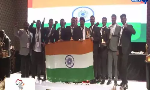 SCCL ने जाम्बिया में इंटरनेशनल माइंस रेस्क्यू कॉम्पिटिशन में पहला प्राइज़ जीता SCCL ने जाम्बिया में इंटरनेशनल माइंस रेस्क्यू कॉम्पिटिशन में पहला प्राइज़ जीता