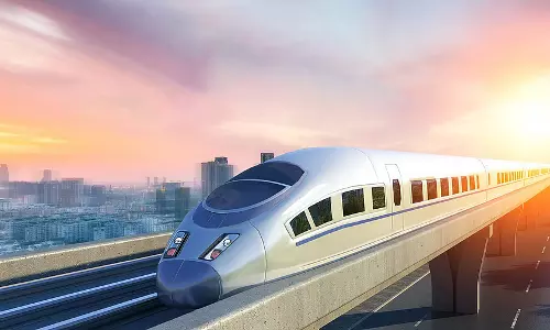 Bengaluru-चेन्नई हाई-स्पीड रेल प्रोजेक्ट का अलाइनमेंट जारी, 306 किमी रूट तय Bengaluru-चेन्नई हाई-स्पीड रेल प्रोजेक्ट का अलाइनमेंट जारी, 306 किमी रूट तय