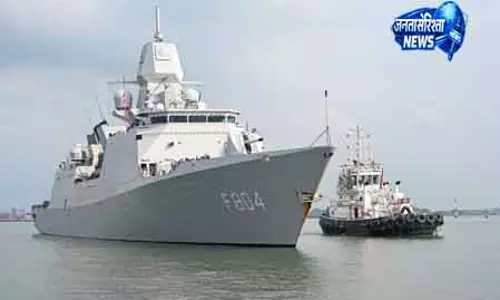 Kochi में डच नेवी जहाज़, भारत-यूरोप के समुद्री सहयोग का संकेत Kochi में डच नेवी जहाज़, भारत-यूरोप के समुद्री सहयोग का संकेत