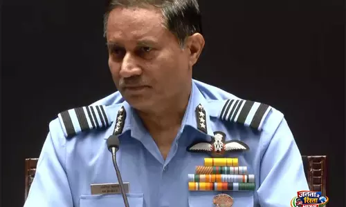 जब शांति की हमारी चाहत को कमज़ोरी समझा जाता है, तो भारत ऑपरेशन सिंदूर के साथ जवाब देता है: Air Marshal जब शांति की हमारी चाहत को कमज़ोरी समझा जाता है, तो भारत ऑपरेशन सिंदूर के साथ जवाब देता है: Air Marshal