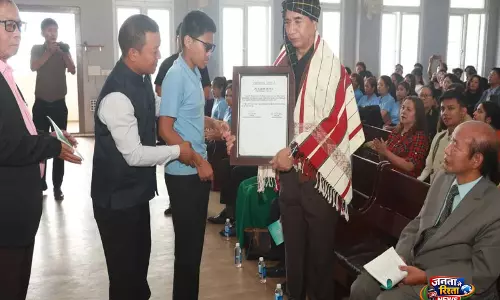 मिज़ोरम के मुख्यमंत्री ने Aizawl में समैरिटन ब्लाइंड स्कूल की रजत जयंती में शिरकत की