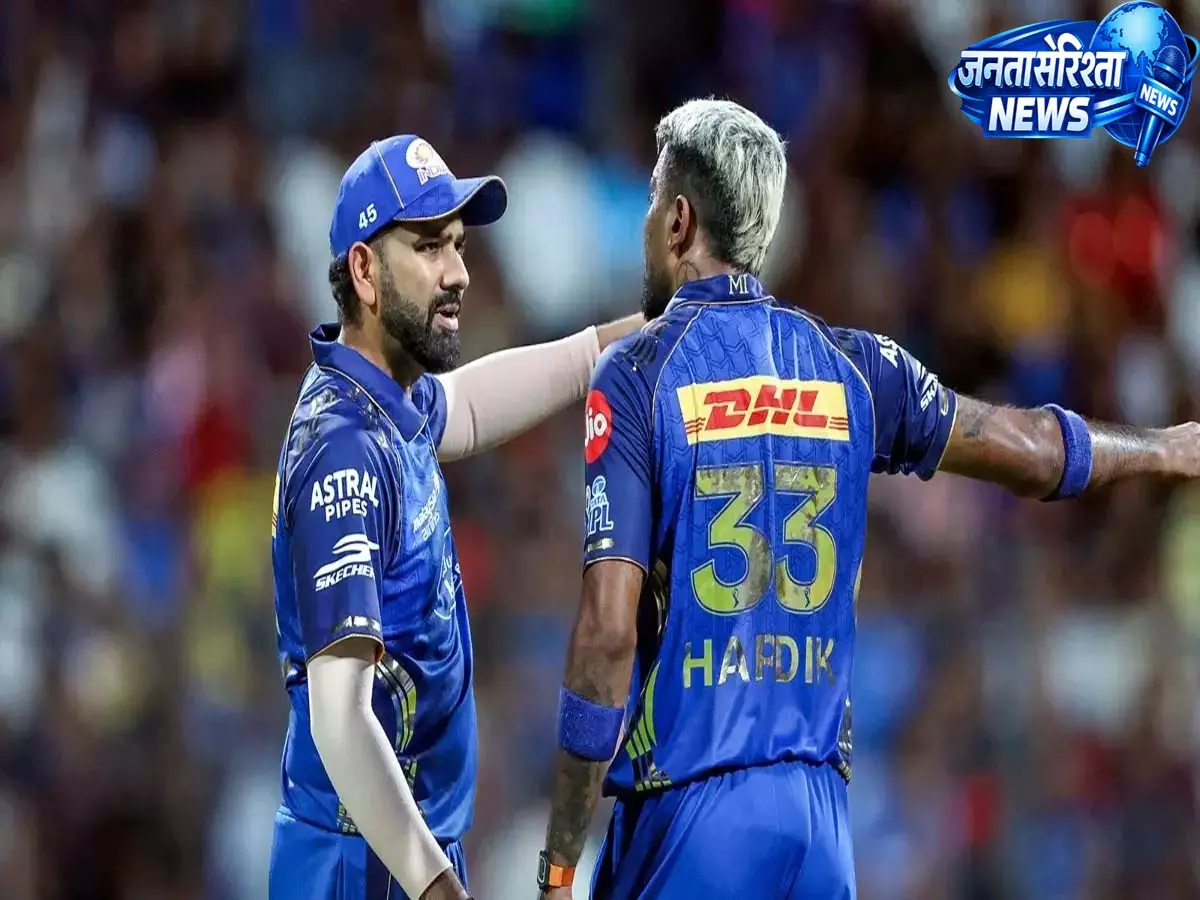 IPL 2026: रोहित शर्मा MI कप्तान के रूप में वापसी? सूर्यकुमार-हार्दिक के RCB मैच में अनुपस्थिति की अटकलें IPL 2026: रोहित शर्मा MI कप्तान के रूप में वापसी? सूर्यकुमार-हार्दिक के RCB मैच में अनुपस्थिति की अटकलें