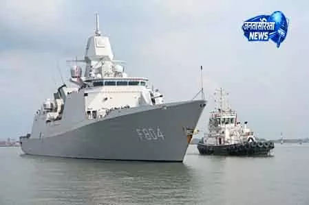 Kochi में डच नेवी जहाज़, भारत-यूरोप के समुद्री सहयोग का संकेत Kochi में डच नेवी जहाज़, भारत-यूरोप के समुद्री सहयोग का संकेत