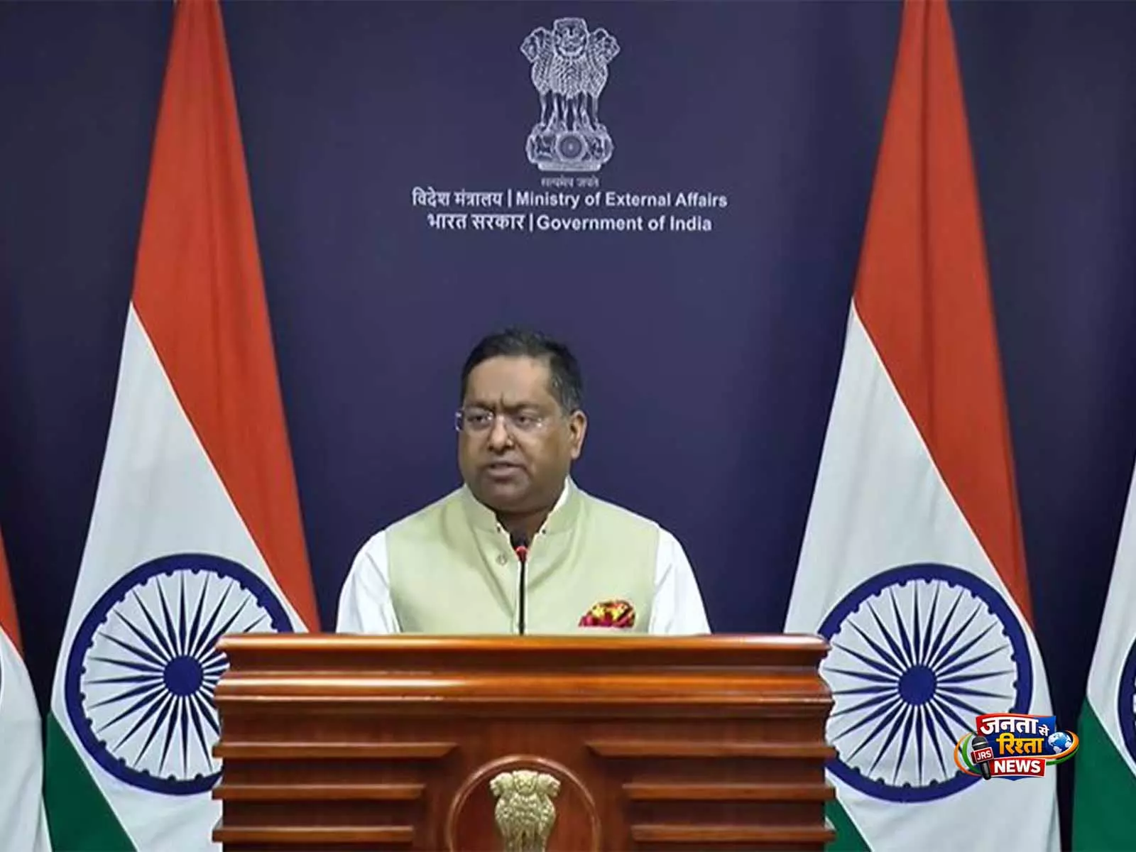 पाकिस्तान द्वारा सीमा पार आतंकवाद को लगातार प्रायोजित किए जाने के जवाब में सिंधु जल संधि निलंबित रहेगी: MEA पाकिस्तान द्वारा सीमा पार आतंकवाद को लगातार प्रायोजित किए जाने के जवाब में सिंधु जल संधि निलंबित रहेगी: MEA