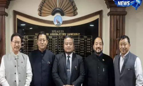 Nagaland: बीजेपी के डोचियर आई इमचेन ने 14वीं विधानसभा सदस्य के रूप में शपथ ली Nagaland: बीजेपी के डोचियर आई इमचेन ने 14वीं विधानसभा सदस्य के रूप में शपथ ली