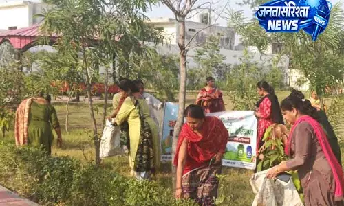 18 किलो प्लास्टिक कचरा साफ, Yamunanagar पार्क में अभियान 18 किलो प्लास्टिक कचरा साफ, Yamunanagar पार्क में अभियान