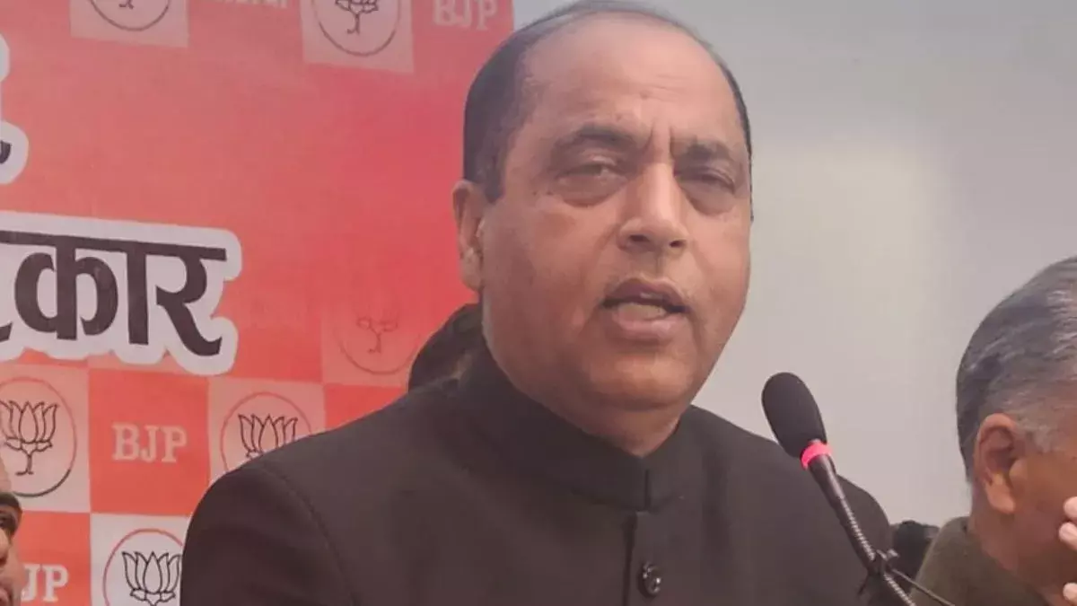 Mandi: जयराम ठाकुर ने रक्षा क्षेत्र में आत्मनिर्भरता की सराहना की Mandi: जयराम ठाकुर ने रक्षा क्षेत्र में आत्मनिर्भरता की सराहना की