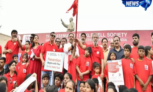 इंटरनेशनल थैलेसीमिया डे: हैदराबाद में जागरूकता वॉक का आयोजन