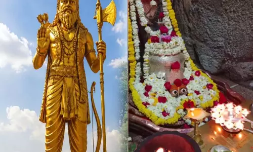Parshuram की तपस्या स्थल पर पाली में स्थापित 21 फीट ऊंची महादेव प्रतिमा