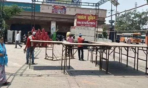 Farrukhabad: महाराणा प्रताप प्रतिमा स्थल का विकास जारी Farrukhabad: महाराणा प्रताप प्रतिमा स्थल का विकास जारी
