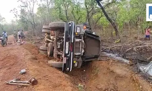 ITBP जवानों की वाहन हादसे का शिकार, 6 घायल ITBP जवानों की वाहन हादसे का शिकार, 6 घायल