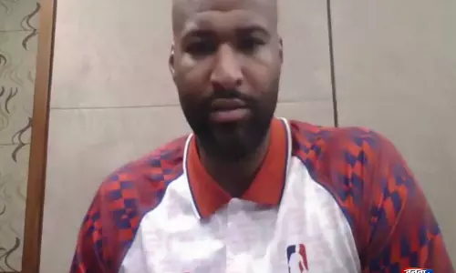 बास्केटबॉल को दुनिया भर में फैलाना एक खूबसूरत बात है — चार बार के NBA ऑल-स्टार, डेमार्कस कजिन्स बास्केटबॉल को दुनिया भर में फैलाना एक खूबसूरत बात है — चार बार के NBA ऑल-स्टार, डेमार्कस कजिन्स