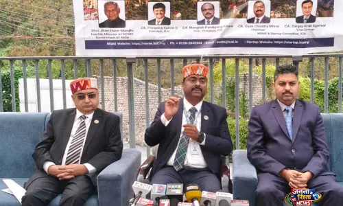 शिमला में ICAI MSME मंथन बैठक शुरू, नीतिगत सुधारों और छोटे व्यवसायों को मज़बूत बनाने पर ज़ोर