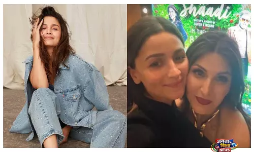 Alia Bhatt ने नीतू कपूर, रिद्धिमा कपूर साहनी की दादी की शादी के लिए चीयर्स किया Alia Bhatt ने नीतू कपूर, रिद्धिमा कपूर साहनी की दादी की शादी के लिए चीयर्स किया