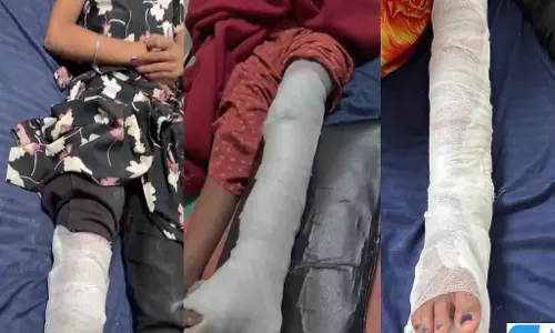 रायपुर में बड़ा हादसा, स्कूल की दीवार गिरने से 3 बच्चियां घायल