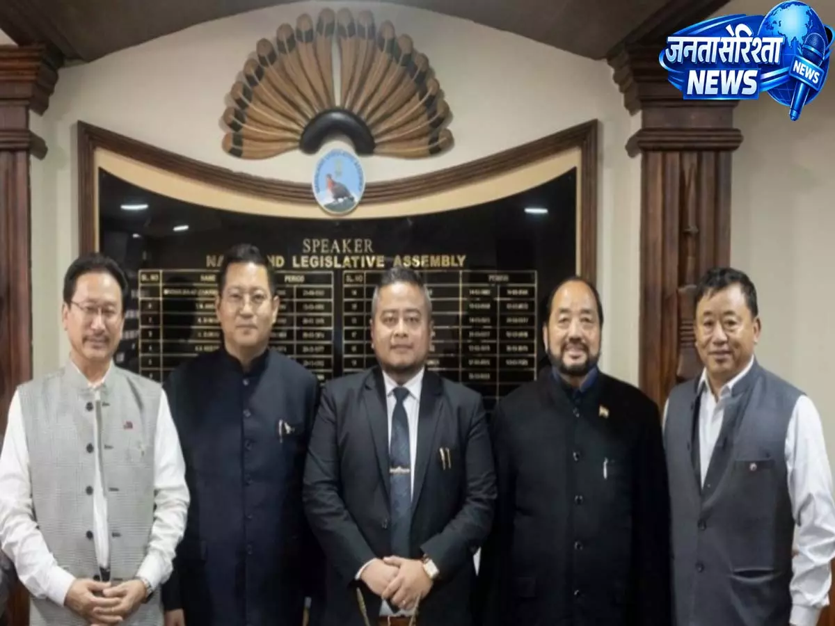 Nagaland: बीजेपी के डोचियर आई इमचेन ने 14वीं विधानसभा सदस्य के रूप में शपथ ली Nagaland: बीजेपी के डोचियर आई इमचेन ने 14वीं विधानसभा सदस्य के रूप में शपथ ली