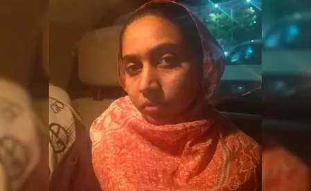अपार्टमेंट में छिपी हुई थी, धर्मांतरण मामले में मुख्य आरोपी निदा खान गिरफ्तार अपार्टमेंट में छिपी हुई थी, धर्मांतरण मामले में मुख्य आरोपी निदा खान गिरफ्तार