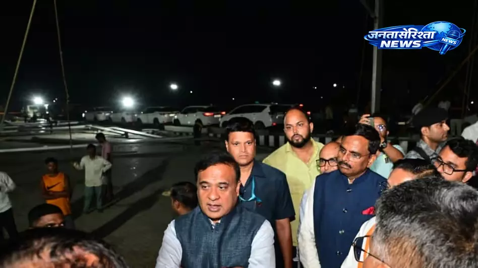 गुवाहाटी में NDA 3.0 शपथ ग्रहण की तैयारियों का रिव्यू, CM ने व्यवस्थाओं की समीक्षा की गुवाहाटी में NDA 3.0 शपथ ग्रहण की तैयारियों का रिव्यू, CM ने व्यवस्थाओं की समीक्षा की