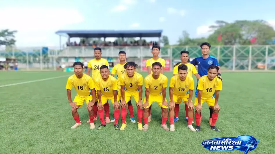 A’chik SCO Rongjeng ने 3-2 से शानदार जीत के साथ मेघालय स्टेट लीग का सफर खत्म किया A’chik SCO Rongjeng ने 3-2 से शानदार जीत के साथ मेघालय स्टेट लीग का सफर खत्म किया