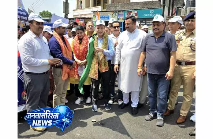 Bhalwal में नशा मुक्त समाज के लिए रैली आयोजित Bhalwal में नशा मुक्त समाज के लिए रैली आयोजित