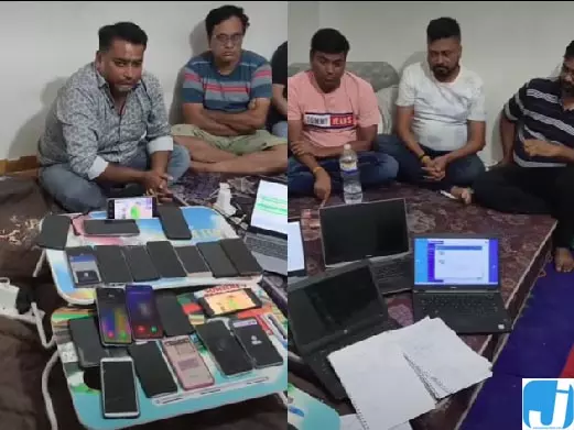 करोड़ों के रैकेट का भंडाफोड़, कपड़ा फैक्ट्री की तीसरी मंजिल पर चल रहा था क्रिकेट सट्टा करोड़ों के रैकेट का भंडाफोड़, कपड़ा फैक्ट्री की तीसरी मंजिल पर चल रहा था क्रिकेट सट्टा