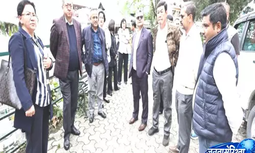 Sikkim: DHH और आर्काइव्स का साइट इंस्पेक्शन करने के लिए ITS ने किया दौरा Sikkim: DHH और आर्काइव्स का साइट इंस्पेक्शन करने के लिए ITS ने किया दौरा